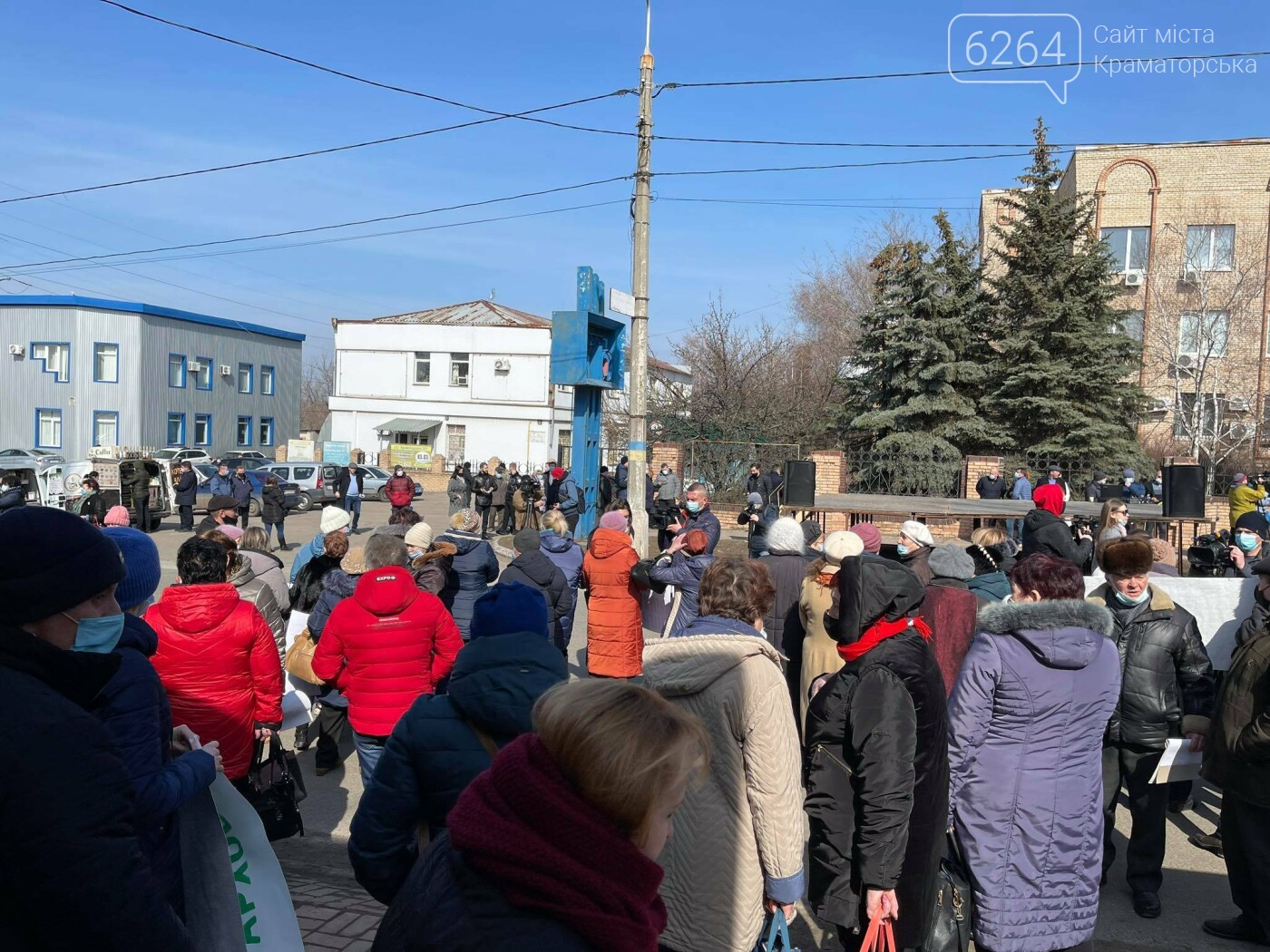 В Краматорске проходит митинг под Донецкоблгазом (фотофакт), фото-2