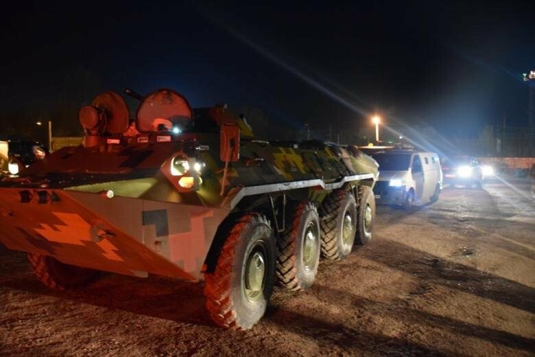 Подразделения Краматорского отряда отработали задачи обороны вдоль условной госграницы