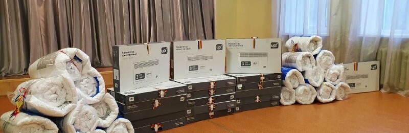 У Краматорську Центр соціально-психологічної реабілітації дітей отр... У Краматорську Центр соціально-психологічної реабілітації дітей отримав гуманітарну допомогу від Румунії, Вера Карпова