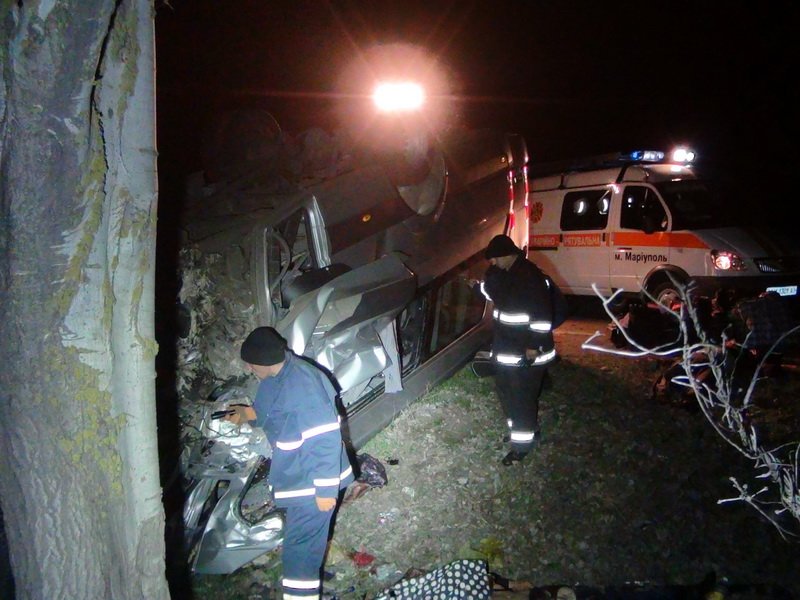 Страшное ДТП в Донецкой области - погибли 5 пассажиров микроавтобуса (ФОТО) (фото) - фото 2